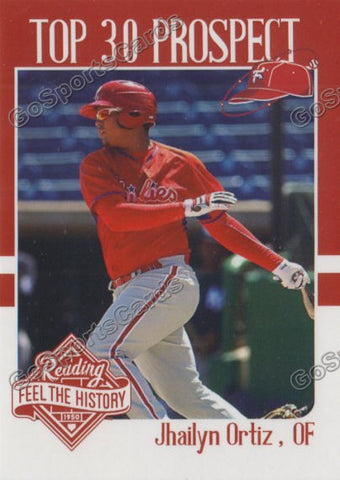 2017 Reading Fightin Phils Top 30 Prospects Jhailyn Ortiz