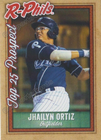 2019 Reading Fightin Phils Top 25 Prospect Jhailyn Ortiz