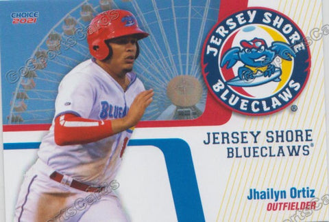2021 Jersey Shore Blueclaws Jhailyn Ortiz