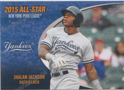 2015 New York Penn League All Star NYPL Jhalan Jackson