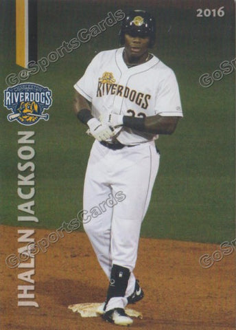 2016 Charleston RiverDogs Jhalan Jackson