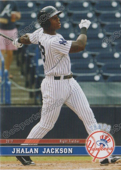 2017 Tampa Yankees Jhalan Jackson