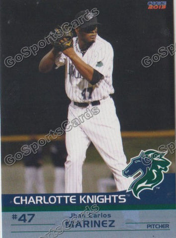 2013 Charlotte Knights Jhan Carlos Marinez