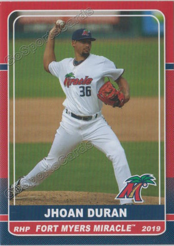 2019 Fort Myers Miracle Jhoan Duran