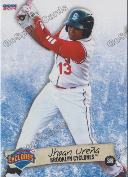 2014 Brooklyn Cyclones Jhoan Urena