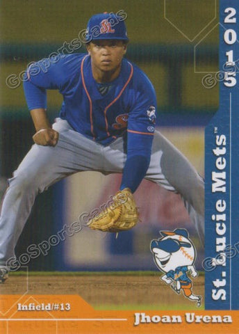 2015 St Lucie Mets Jhoan Urena