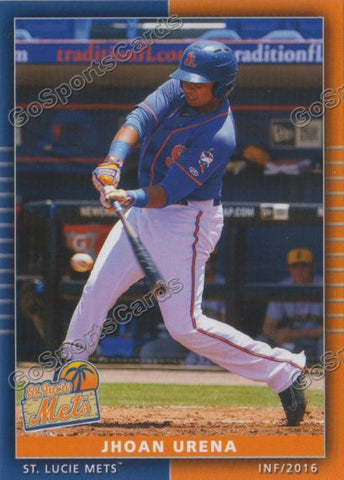 2016 St Lucie Mets Jhoan Urena