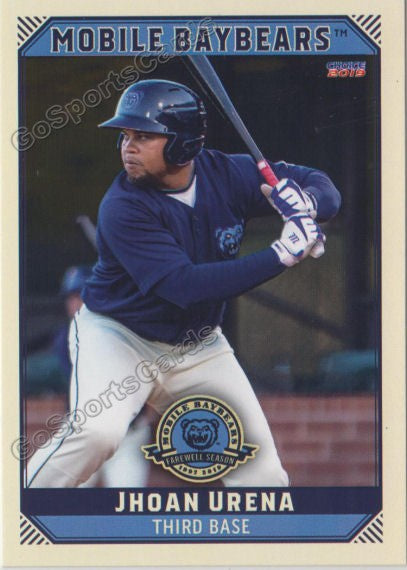 2019 Mobile Baybears Jhoan Urena