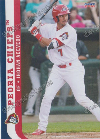 2016 Peoria Chiefs Jhohan Acevedo
