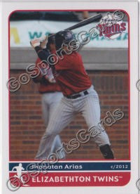 2012 Elizabethton Twins Jhonatan Arias