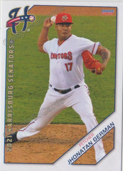 2021 Harrisburg Senators Jhonatan German