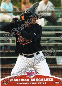 2009 Elizabethton Twins Jhonathan Jhon Goncalves