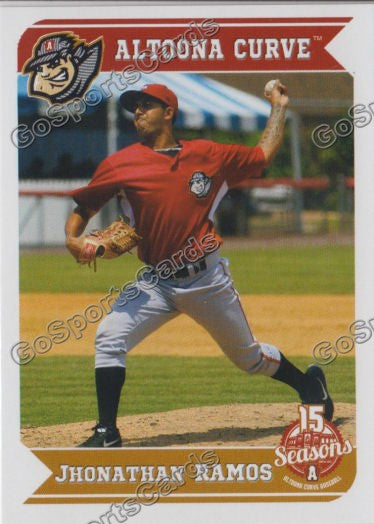 2013 Altoona Curve Jhonathan Ramos