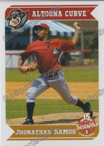 2013 Altoona Curve Jhonathan Ramos