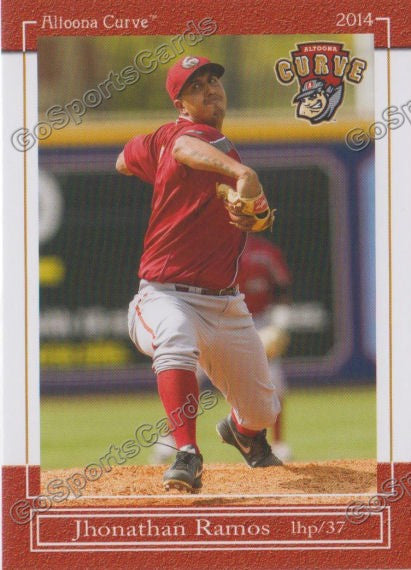 2014 Altoona Curve Jhonathan Ramos