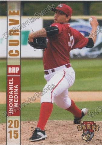 2015 Altoona Curve Jhondaniel Medina