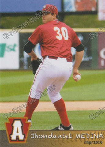 2016 Altoona Curve Jhondaniel Medina