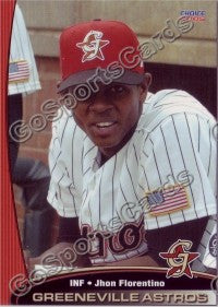 2005 Greeneville Astros Jhon Florentino