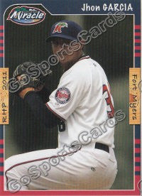 2011 Fort Myers Miracle Jhon Garcia
