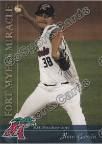 2012 Fort Myers Miracle Jhon Garcia