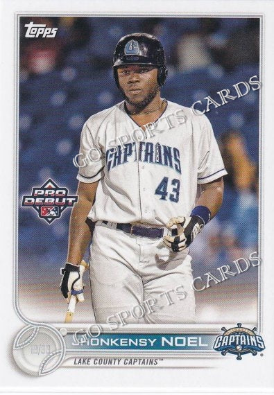 2022 Topps Pro Debut Jhonkensy Noel PD-2