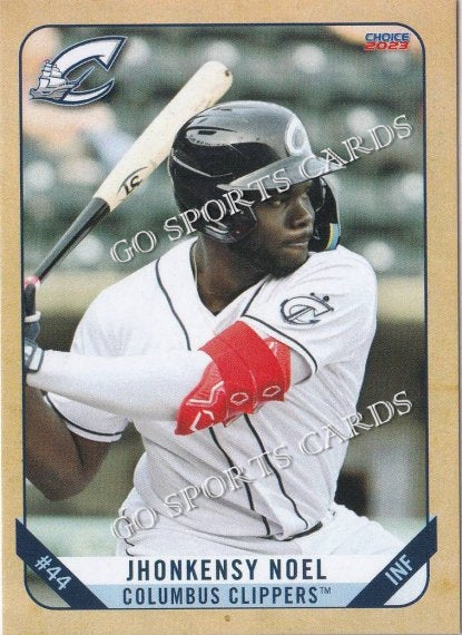 2023 Columbus Clippers Jhonkensy Noel – Go Sports Cards