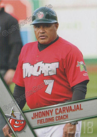 2018 Fort Wayne TinCaps Jhonny Carvajal