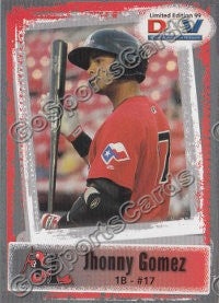 2011 Hickory Crawdads DAV Jhonny Gomez