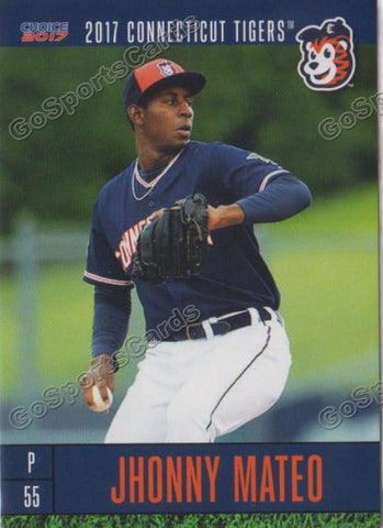2017 Connecticut Tigers Jhonny Mateo