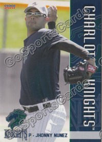 2011 Charlotte Knights Jhonny Nunez