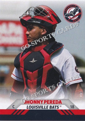 2023 Louisville Bats Jhonny Pereda