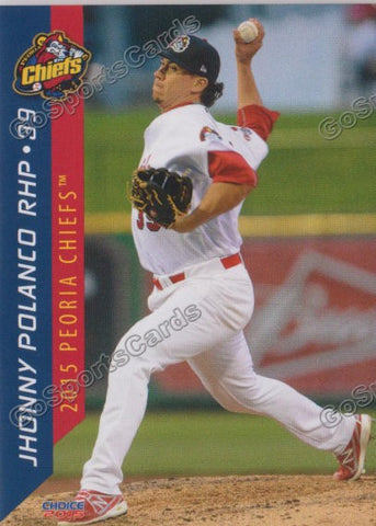 2015 Peoria Chiefs Jhonny Polanco