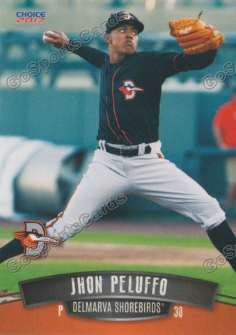 2017 Delmarva Shorebirds Jhon Peluffo