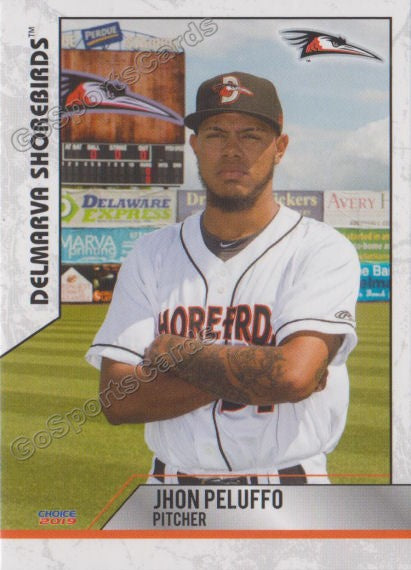 2019 Delmarva Shorebirds Jhon Peluffo