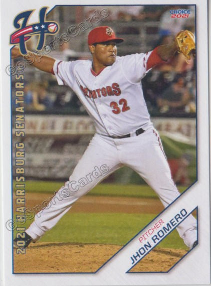 2021 Harrisburg Senators Jhon Romero