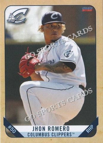 2023 Columbus Clippers Jhon Romero