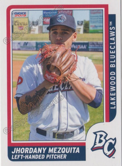 2019 Lakewood BlueClaws Jhordany Mezquita