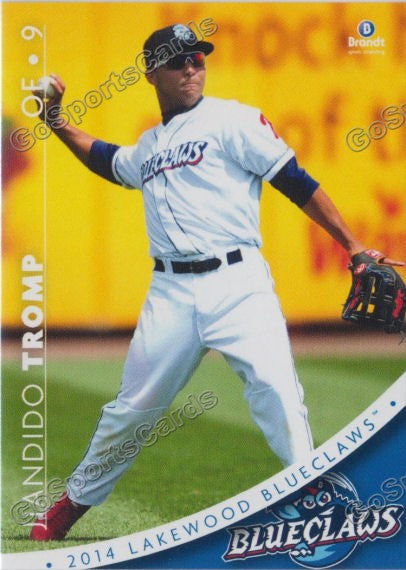 2014 Lakewood BlueClaws Jiandido Tromp
