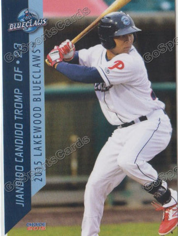 2015 Lakewood BlueClaws Jiandido Candido Tromp