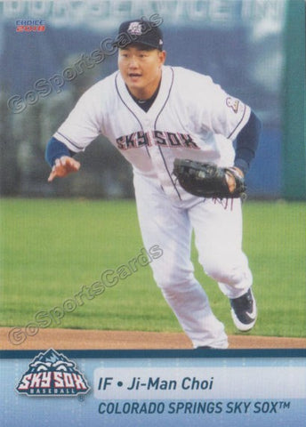 2018 Colorado Springs Sky Sox Ji Man Choi