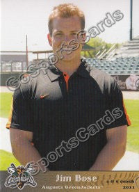 2011 Augusta GreenJackets Jim Bose
