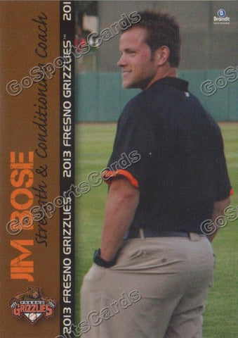2013 Fresno Grizzlies Jim Bose
