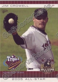 2005 Pacific Coast League All-Star Game Multi-Ad Jim Crowell
