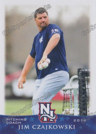 2014 New Hampshire Fisher Cats Jim Czajkowski