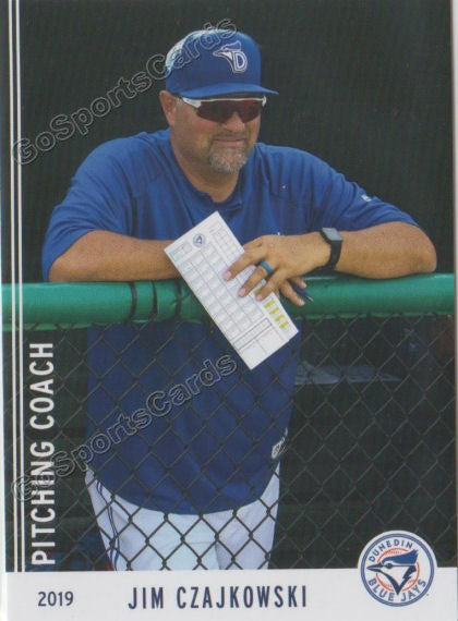 2019 Dunedin Blue Jays Jim Czajkowski