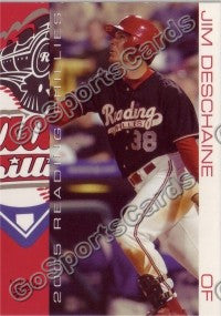 2005 Reading Phillies Jim Deschaine