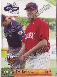 2003 Pacific Coast League All-Star Multi-Ad Jim Eppard