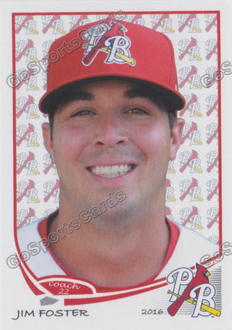 2016 Palm Beach Cardinals Jim Foster