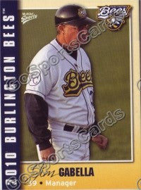 2010 Burlington Bees Jim Gabella