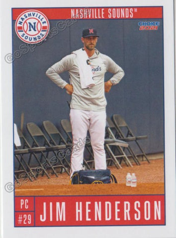 2021 Nashville Sounds Jim Henderson